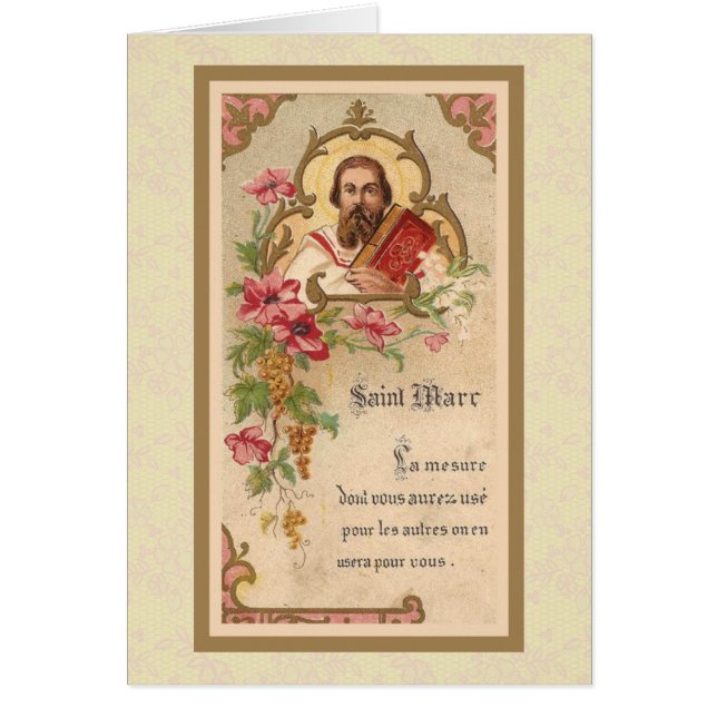 St. Mark the Evangelist French Antique (Front)