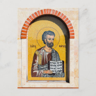 St. Mark the Evangelist Orthodox Christian Icon Postcard