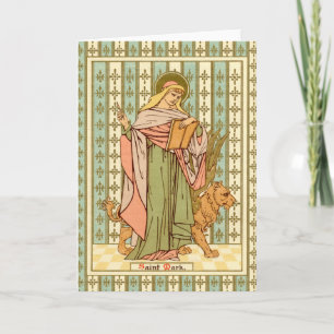 St. Mark the Evangelist (RLS 09) Blank Greeting Card