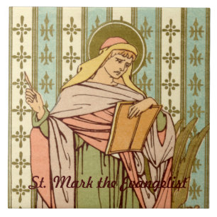 St. Mark the Evangelist (RLS 09) Ceramic Tile