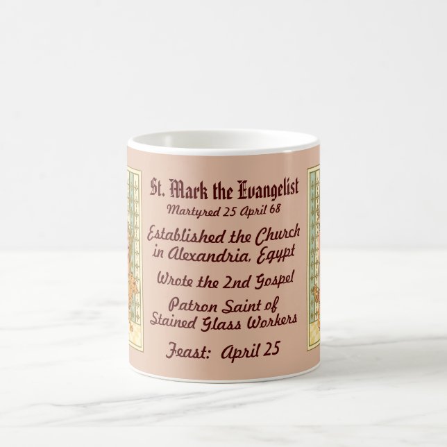 St. Mark the Evangelist (RLS 09) Coffee Mug 2a (Center)
