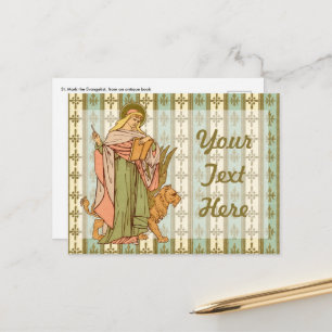 St. Mark the Evangelist (RLS 09) Postcard