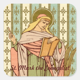 St. Mark the Evangelist (RLS 09) Square Sticker