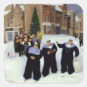 St. Mark's C.E. School Band Square Sticker