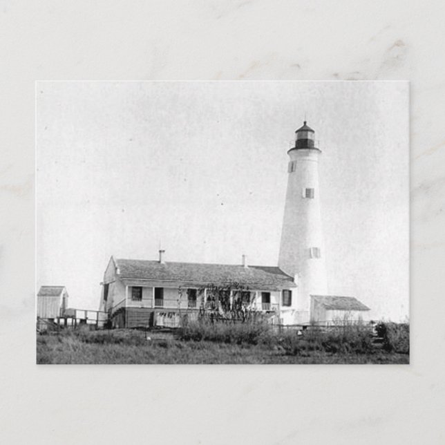 St. Marks Lighthouse Postcard (Front)
