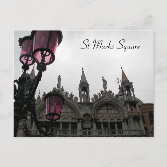 St Marks Square Postcard (Front)