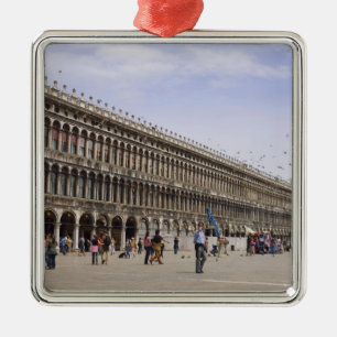 St. Mark's Square, Venice, Italy Metal Ornament