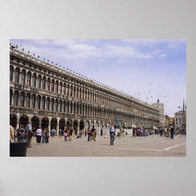 St. Mark's Square, Venice, Italy Poster (Front)