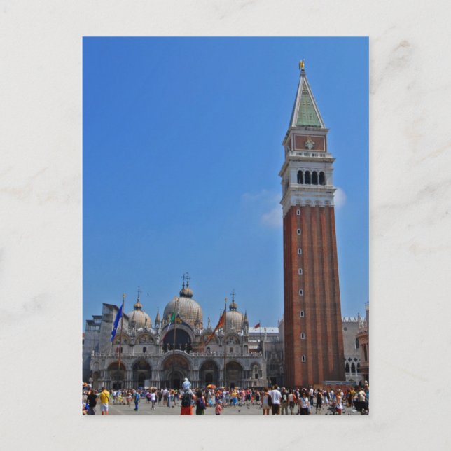 St. Mark's Square, Venice Postcard (Front)