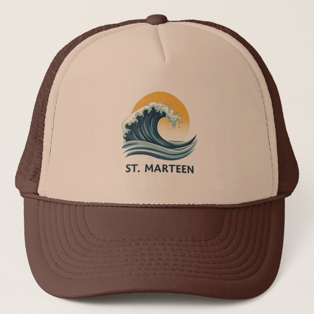 ST. MARTEEN TRUCKER HAT (Front)