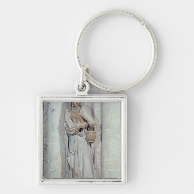 St. Martha Key Ring (Front)