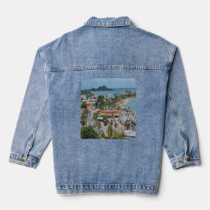 St. Martin and Marigot Bay Photo Baby Denim Jacket