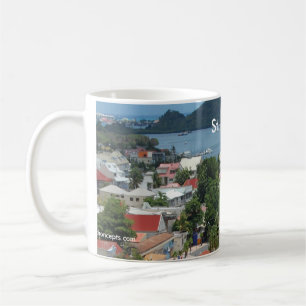 St. Martin and Marigot Bay Photo Coffee Mug