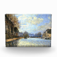 St Martin Canal Alfred Sisley Poster