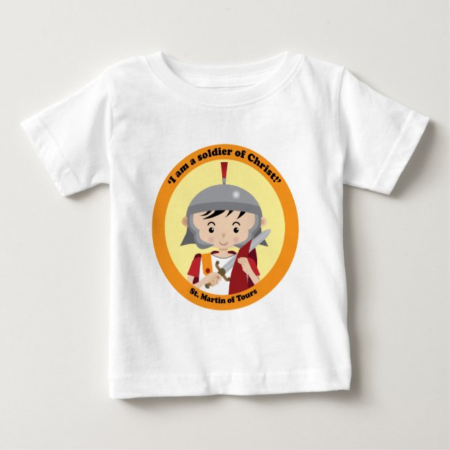 St. Martin of Tours Baby T-Shirt (Front)