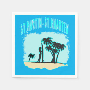 St. Martin San-Maarten Napkins