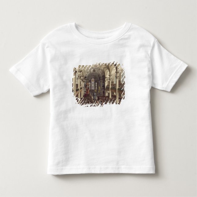 St Martins in the Fields, from 'Ackermann's Microc Toddler T-Shirt (Front)