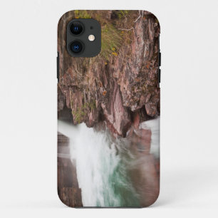 St Mary Falls in Glacier National Park in iPhone 11 Case