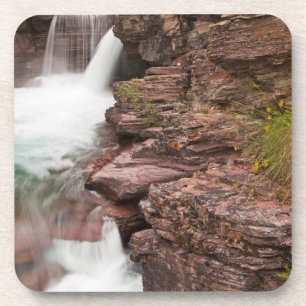 St Mary Falls in Glacier National Park in Coaster