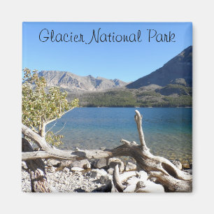St Mary Lake- Glacier National Park Magnet