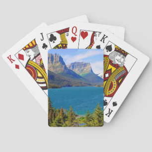St. Mary Lake, Glacier National Park, Montana Playing Cards