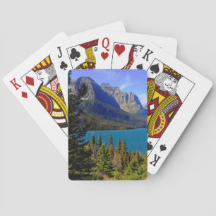 St. Mary Lake,  Glacier National Park,  Montana Playing Cards