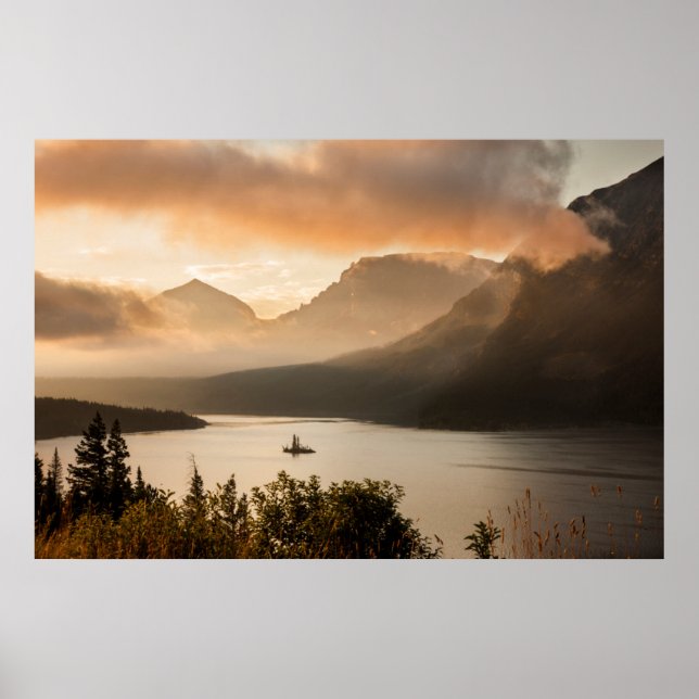 St. Mary Lake | Glacier National Park, Montana Poster (Front)