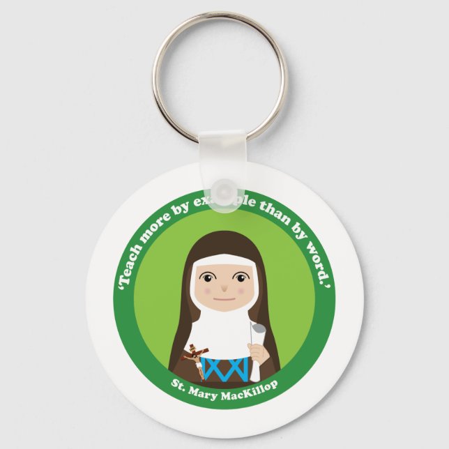St. Mary MacKillop Key Ring (Front)