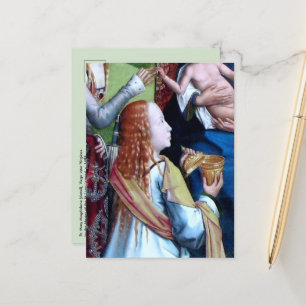 St. Mary Magdalene as Myrrhbearer (detail; M 070) Postcard