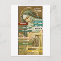 St. Mary Magdalene de Pazzi (JM 45) Colour Palette