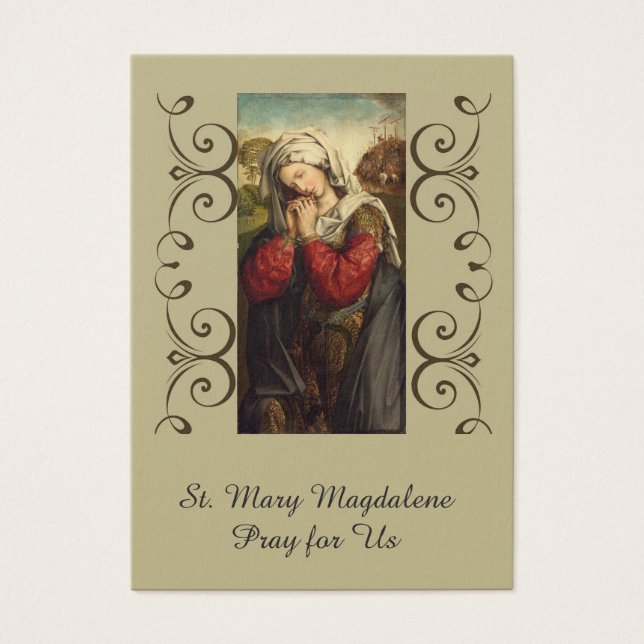 St. Mary Magdalene Feast Day July 22 (Front)