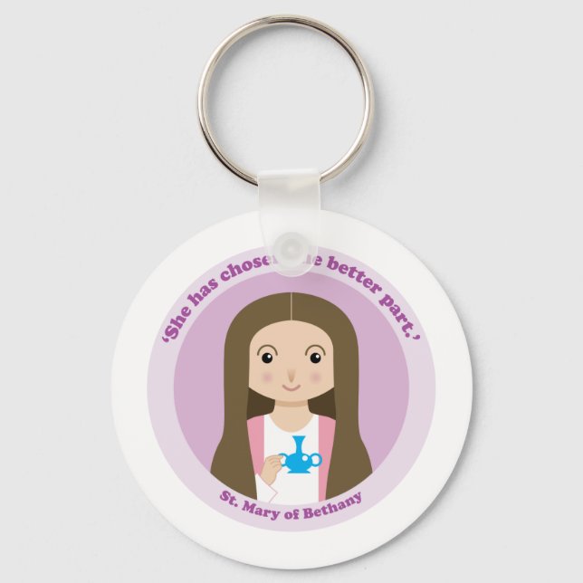 St. Mary of Bethany Key Ring (Front)