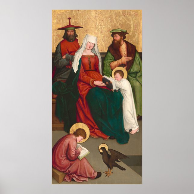 St. Mary Salome - Bernhard Strigel Fine Art Poster (Front)