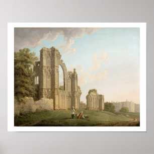 St Mary's Abbey, York, c.1778 (oil on canvas) Poster