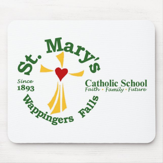 St. Mary's Catholic School Mouse Pad (Front)