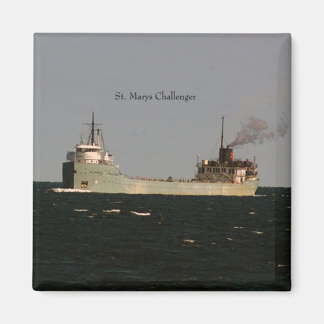 St. Marys Challenger magnet (Front)
