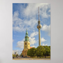 St. Mary's Church, Berlin, Germany, Fernsehturm