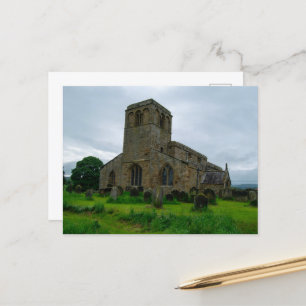 St. Mary's Church, Leake North Yorkshire Heritage Postcard
