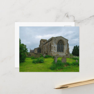 St. Mary's Church, Leake North Yorkshire Heritage Postcard