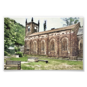 St Mary's Church, Luddenden Photo Print