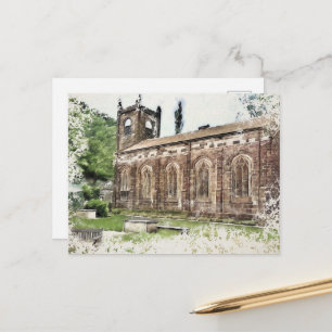 St Mary's Church, Luddenden Postcard