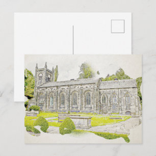 St Mary's Church, Luddenden Postcard