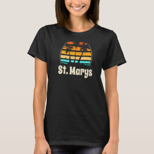 St Marys Georgia Beach Ga Beach Bum Saint Marysite T-Shirt