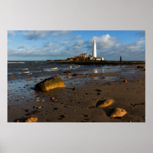 St. Mary'S Island Whitley, England Poster