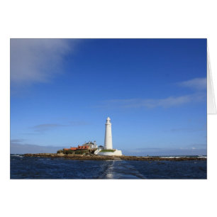 st mary's Lighthouse card