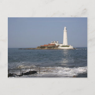 St Mary's Lighthouse, Whitley Bay Post Card
