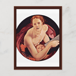 St. Matthew By Bronzino Angelo Postcard