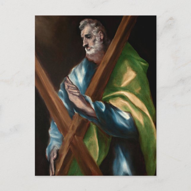 St. Matthew by El Greco Postcard (Front)