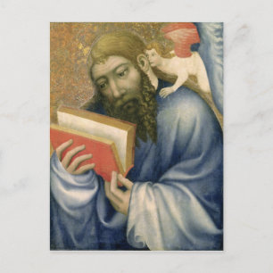 St. Matthew, from the chapel of Karlstejn Postcard