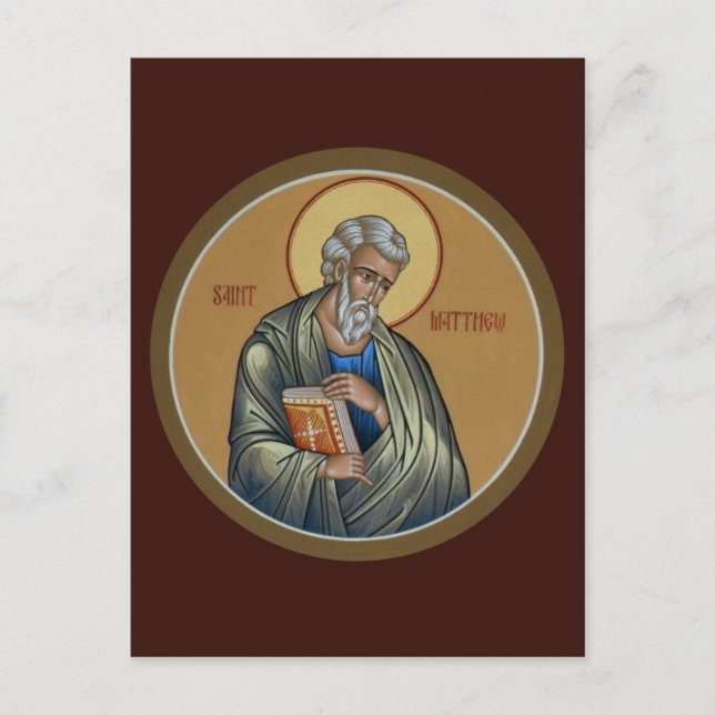 St. Matthew Prayer Card (Front)